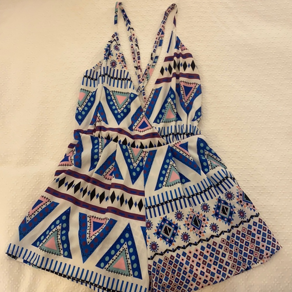 Dygarni multi colored sleeveless romper